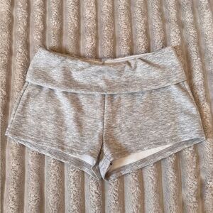 Gray Low Rise Wideband Lounge Shorts Size M